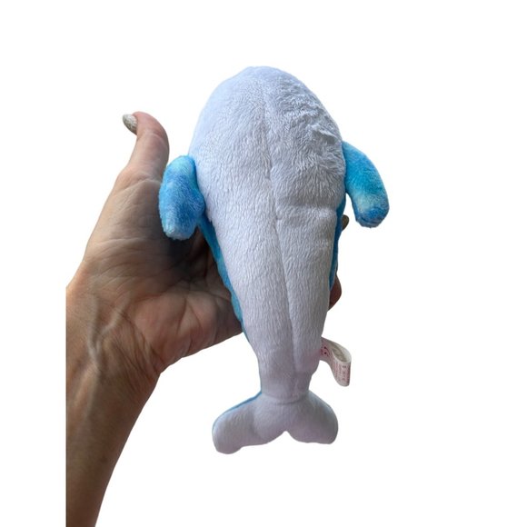 Ty Captain the Whale Beanie Baby 2004 8” x 5” Blue White Handmade China Vintage - Picture 8 of 17